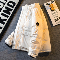 Veste d'extérieur rembourrée en coton robuste pour hommes en automne et en hiver, vêtements chauds en coton pour hommes, veste en coton pour hommes en hiver