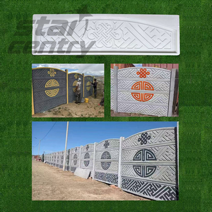 Cao su nhựa sản phẩm gia dụng đúc sẵn bê tông hàng rào khuôn hình thành khung hàng rào - Product Image 3