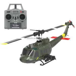 Hélicoptère RC intelligent Bell Huey <span class=keywords><strong>1</strong></span>:<span class=keywords><strong>48</strong></span> 2.4G 6CH 3D6G, aérodynamique sans aileron, hélicoptère utilitaire avec gyroscope - Product Image 2