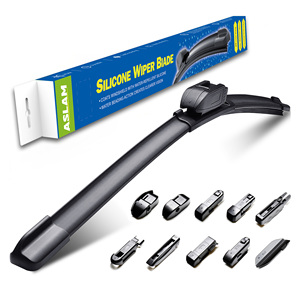 Limpiaparabrisas con revestimiento de silicona de alta calidad compatibles con 99% coches, incluido BMW VW para modelos Toyota Chery, revestimiento de silicona - Product Image 5