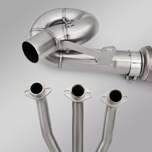 Pour moto 675SR NK675 675 <span class=keywords><strong>SR</strong></span> CF675SR 2024 2025, raccord de tuyau d'échappement avant 51mm pour silencieux - Product Image 4