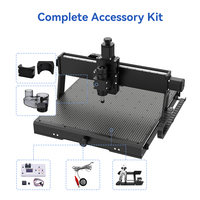 Máquina Fresadora CNC 4540Plus de 500W con Guía Lineal y Husillo de Bolas de Alta Precisión para Grabado y Corte de Metal, Aluminio y Cobre, Motor Único