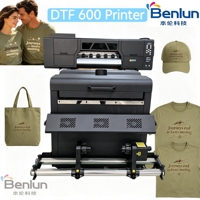 T-shirt de machine d'imprimante à jet d'encre DTF 600 de vente chaude et impression de tissu de transfert avec des matériaux flexibles pour des expressions créatives