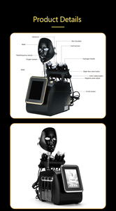 Appareil facial à pulvérisation d'eau oxygénée 7-en-1, hydratation profonde et éclaircissement pour les peaux ternes - Product Image 4