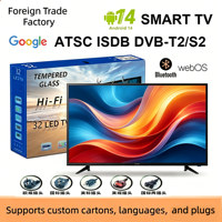 Vente en gros de téléviseurs intelligents LED et LCD 4K Android à écran plat personnalisables de 50, 55, 60, 65, 75 et 85 pouces avec WiFi