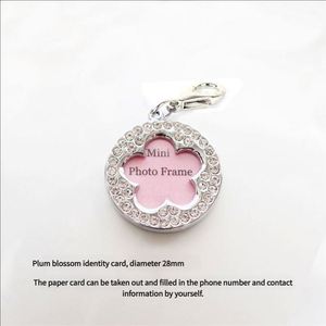 Accessoires de collier pour animaux de compagnie : porte-clés, cadres photo diamantés, médailles d'identification anti-perte, médailles personnalisées en forme d'os/cœur pour chiens et chats, personnalisables à la main - Product Image 5