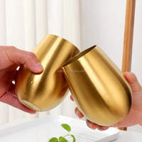 Pot à bougie en métal monocouche de couleur oxyde doré, façonné par rotation, imprimé par oxydation, avec porte-bougie d'aromathérapie intégré