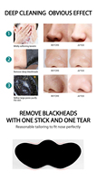HODAF Bandes nasales anti-points noirs Nettoyage en profondeur Resserrement des pores Équilibre du sébum Patch doux pour le soin de la peau du visage Marque privée Personnalisé