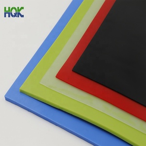 60 해안 비 독성 녹색 컬러 실리콘 시트 1mm 두께 얇은 실리콘 고무 매트 Hight 탄성 내열성 - Product Image 5