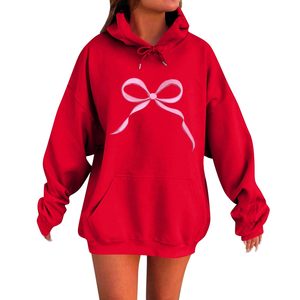 Vestes décontractées 2025 Sweatshirts en molleton Mode féminine Pull léger à manches longues avec poches Sweat à capuche graphique Preppy - Product Image 5