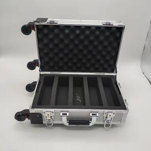 Étui de protection en acrylique avec vitrine en verre, étui de transport en aluminium pour pièces de monnaie/cartes/bijoux - Product Image 1