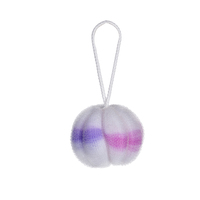Éponge de bain, épurateur de corps, maille, Pouf de douche, boule de bain, éponge pour exfolier