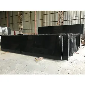 Batu BOTON Cina G633 batu granit hitam ubin lantai Galaxy dapur granit meja