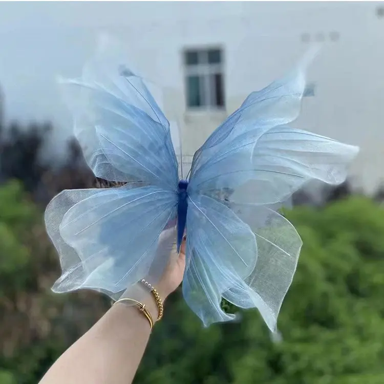 Silk Flower Wedding Decoration Butterfly Wedding Decoration Outdoor Window Ornaments Artificial Flowers