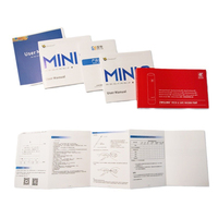 Manuel d'instruction de vente d'usine de haute qualité impression vendeur chaud dépliant papier offset et brochure en carton pour l'exportation