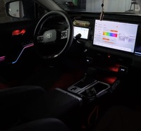 Nouvelle éclairage d'ambiance automobile LED 12V ZYCELA pour RAV4 WILDLANDER 2026 – Amélioration dynamique et colorée avec garantie d'un an