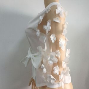 S-4XL Grande SizeSweet Elegante Delle Donne Della <span class=keywords><strong>Camicia</strong></span> Streetwear Bow Tie Casual Signore Della <span class=keywords><strong>Camicia</strong></span> Della Bolla Del Manicotto Della Lanterna Top Partito Camicetta da Donna Top - Product Image 6