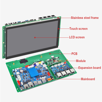 Écran tactile IXHUB 4.3/7/10.1 pouces 3576S H-3576S Android/Linux/Ubuntu, entièrement laminé, sans cadre, encastré, type IPS