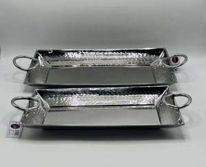 Premium Quality Stainless Steel Serving Tray With <b>Mirror</b> Finish For Hotel Restaurant And Home Use - Product Image 6