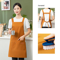 Tabliers de cuisine, cuisine, ultra-fins, légers, sergé, uniforme de chef, résistance à l'huile, lavable en machine, nanotechnologie, restaurant, bar