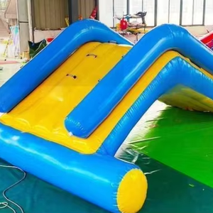 Venta de verano caliente tobogán de agua inflable PVC flotante parque acuático juegos para niños toboganes de escalada acuática y <span class=keywords><strong>torre</strong></span> - Product Image 1