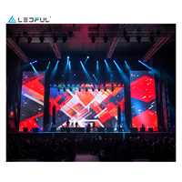 Écran LED vidéo mural intérieur pour église P2.6 P2.9 P3.91, en aluminium moulé sous pression, couleur pleine, affichage LED intérieur P3 pour location