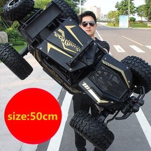 Quy mô 1:8 kích thước lớn 50cm Hợp kim leo núi điều khiển từ xa Xe bốn bánh lái xe leo núi BigFoot off-road xe <span class=keywords><strong>RC</strong></span> đồ chơi - Product Image 2