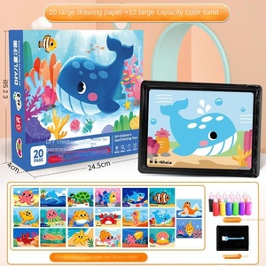 Nuevo Set de Juguetes Educativos de Pintura con Arena de Papel Hechos a Mano para Niños, Caja de Colores para Bebés de Jardín de Infancia, Venta al por Mayor en China - Product Image 4