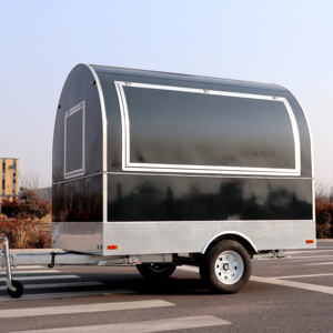 Spedizione Gratuita Rimorchio Alimentare Mobile Rotondo a Basso Costo Produttore OEM <span class=keywords><strong>Food</strong></span> <span class=keywords><strong>Truck</strong></span> per Catering - Product Image 3