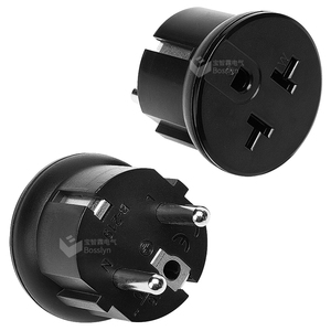 לנו eu מתאם תקע חשמל, לנו לשקע מתאם נסיעות אירופה (סוג a/c/f) - Product Image 2