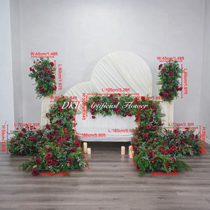 Nuevo Set de Fondo de Flores Artificiales Serie Bosque para Arco de Boda, Escenario y Decoración del Hogar - Product Image 2