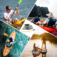 Aileron électrique directionnel SUP pour bateau de pêche, moteur 360W, 9KM/H, propulseur sous-marin pour paddle board et kayaks