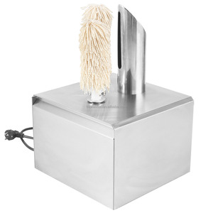 Máquina Pulidora de Vasos de Vidrio para Bar y Cocina, Pulidora de Copas de Vino de Doble Cabezal para Negocios de Hostelería - Product Image 1