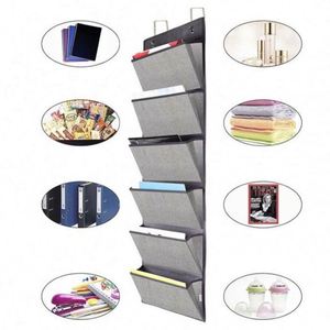 Included Over Door Hangers Hanging <b>Scrapbook</b> Papers Organizer for Office Folder Files for Living Room Use - Product Image 2