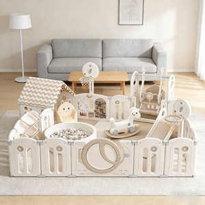 <span class=keywords><strong>Corral</strong></span> de juegos seguro de HDPE, ideal <span class=keywords><strong>para</strong></span> el crecimiento, con protección multifuncional <span class=keywords><strong>para</strong></span> bebés y niños - Product Image 6