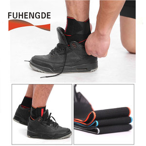 टखने के ब्रेस पैर के टखने की सुरक्षा गैर-पर्ची संपीड़न आस्तीन टखने के पट्टियां लपेटें - Product Image 4