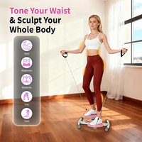 Planche d'équilibre torsionnelle ABS pour exercices à domicile – Matériau ABS/Construction en acier, durable et légère