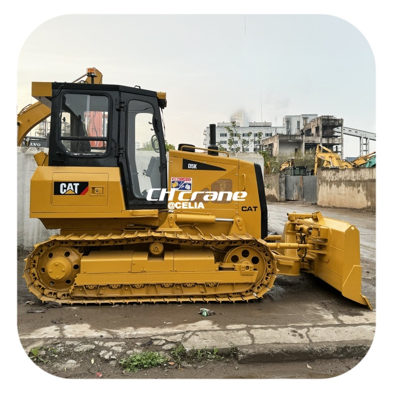 Подержанная техника D5k cat бульдозер строительная машина Cat D5M D5K D6R D6T D7R гусеничный трактор хорошая цена для продажи