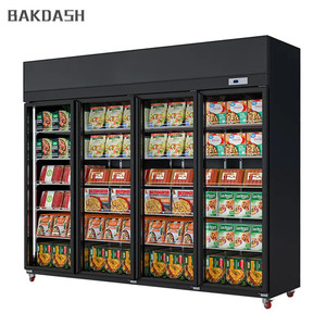 Congelador Vertical Templado con Puerta de Vidrio, Usado, -20°C, HR2460LD, Congelador con Pantalla, Congelador Comercial Usado, Mini Congelador Vertical - Product Image 4