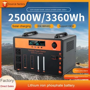 Estación de Energía Portátil al por Mayor de 300W a 2500W, Gran Capacidad LiFePO4, Estilo Camping, Carga Bidireccional para Automóvil - Product Image 1