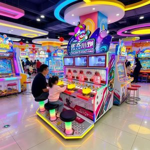 Machine de jeu Godshot Three Shooter - Équipement d'amusement commercial à monnayeur pour enfants - Divertissement d'arcade - Product Image 4