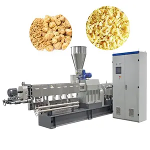 300-400 kg/h TVP/proteína de carne artificial de soja que hace la máquina planta línea de producción de alimentos de proteína de soja