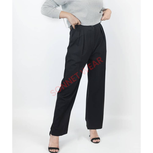 Cómodo pantalón tejido para mujer con diseño elegante y tela duradera perfecto para ropa informal y actividades al aire libre - Product Image 3