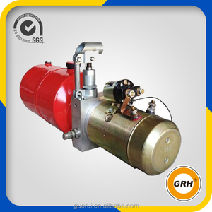 Fabricant chinois de mini-unité de pompe hydraulique 12 V avec pompe manuelle et télécommande pour levage de véhicules - Product Image 6