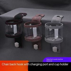2026 New Wholesale Multi-functional <strong>Car</strong> <strong>Hook</strong> <strong>Car</strong> Cup Holder Leather <strong>Car</strong> Seat Headrest Single <strong>Hook</strong> - Product Image 6