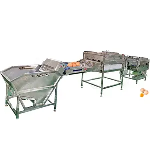 Best selling duck egg washing shell and liquid separating machine automatic egg liquid production line