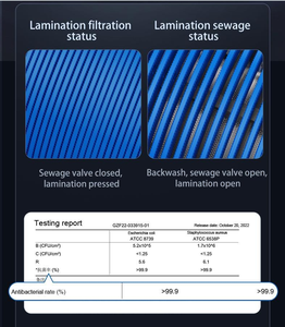 Máquina de filtro de agua de 40 micras para el hogar con manómetro de presión de agua Filtros de agua del grifo de retrolavado automático para beber en el hogar - Product Image 5