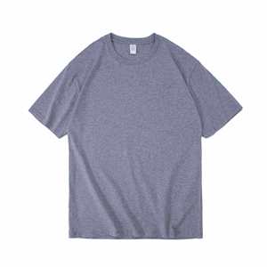 Design New Arrival Blank Heavyweight Plain T Shirt Tee Custom Oversized Plus Size Men'S T-Shirts - Product Image 2