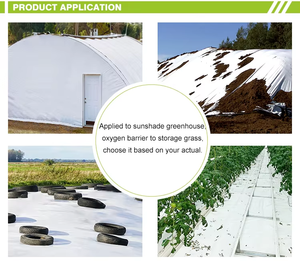 Film d'<span class=keywords><strong>ensilage</strong></span> en gros, épaisseur personnalisée 120mic 150mic, bâche d'<span class=keywords><strong>ensilage</strong></span> pour bunker, bâche d'<span class=keywords><strong>ensilage</strong></span>, bâche plastique <span class=keywords><strong>noire</strong></span> et blanche - Product Image 1