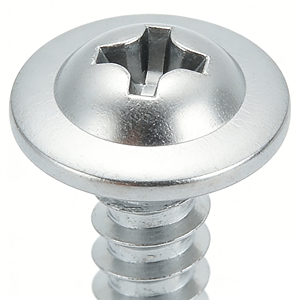 Vis autotaraudeuse Bibo Yaente Factory en acier inoxydable 410, à tête cylindrique, avec rondelle en queue d'aronde, grande vis à tête ronde, métrique - Product Image 5